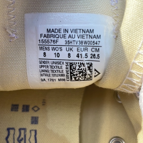 Converse Purple Low-Top Sneakers - Picture 9 of 11